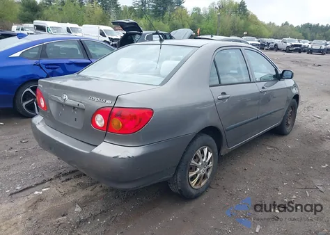2004 Toyota Corolla Ce из США, поврежденный, VIN 2T1BR32E64C263629